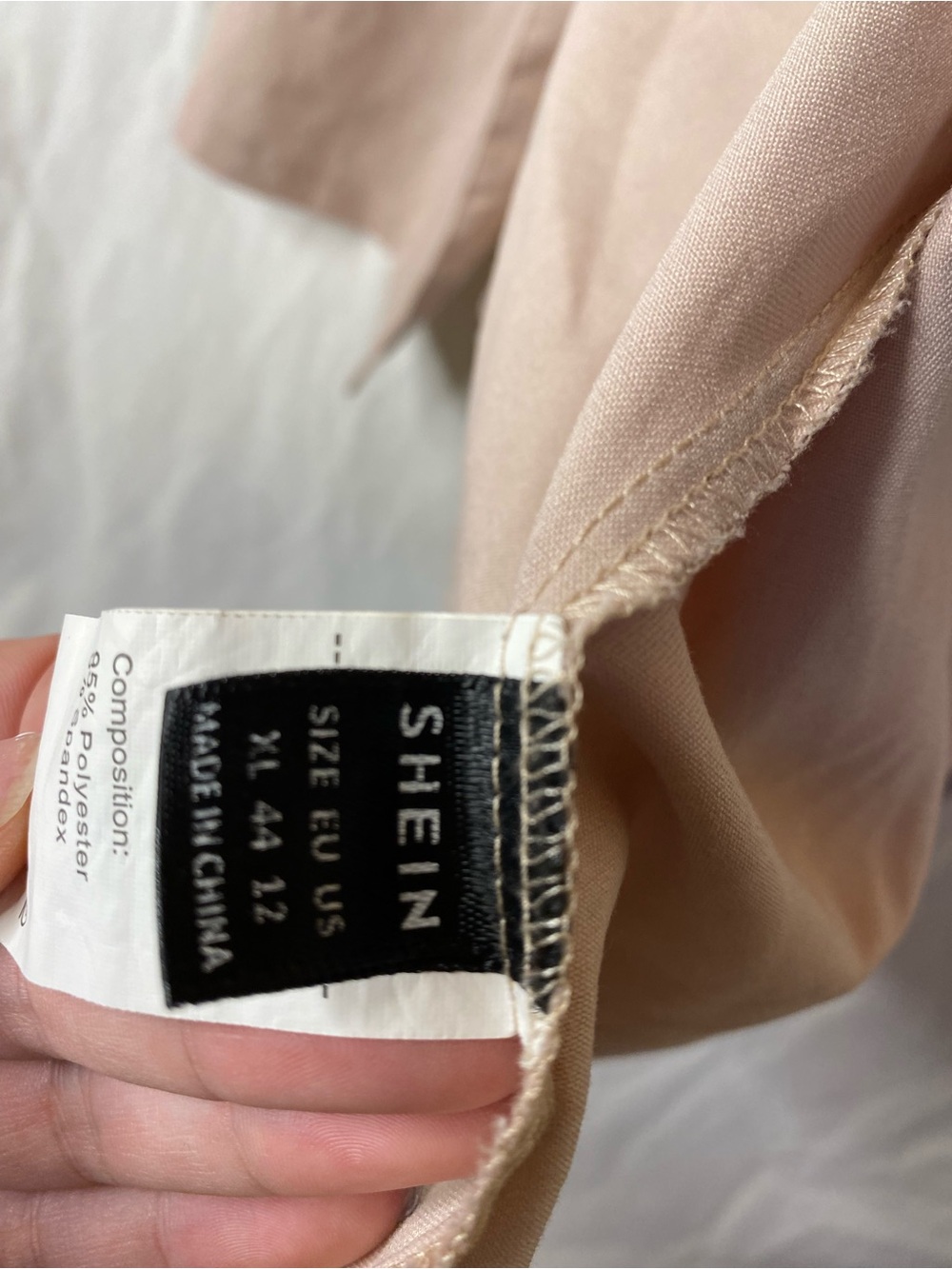 Women's Tan Single-Button Blazer - Picture 2 of 3
